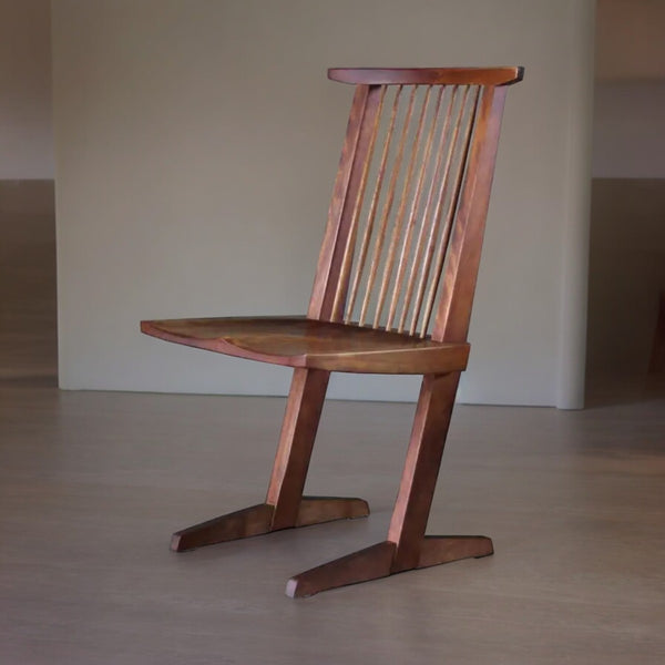 Malone Walnut Wood Arm Chair 1