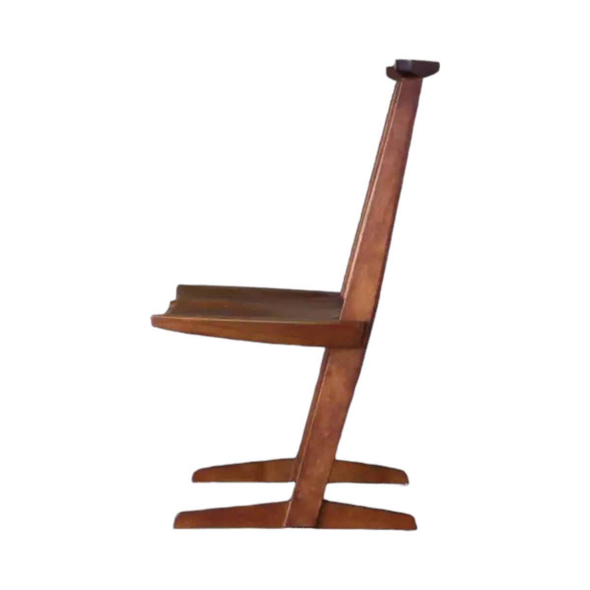 Malone Walnut Wood Arm Chair 4