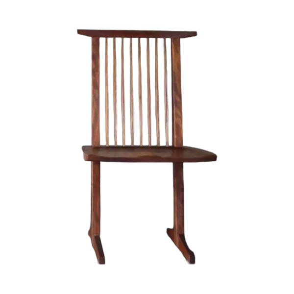 Malone Walnut Wood Arm Chair 2