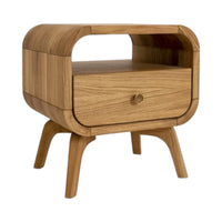 Manrico Oak Wood Bedside 5