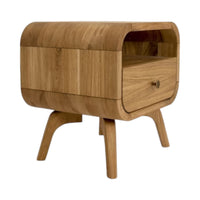 Manrico Oak Wood Bedside 6