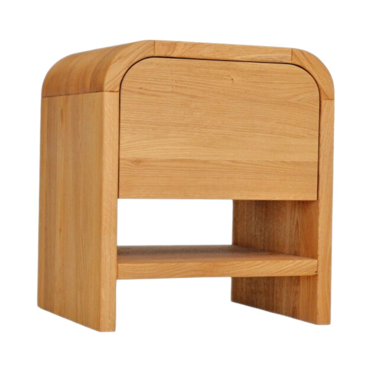 Maona Oak Wood Bedside