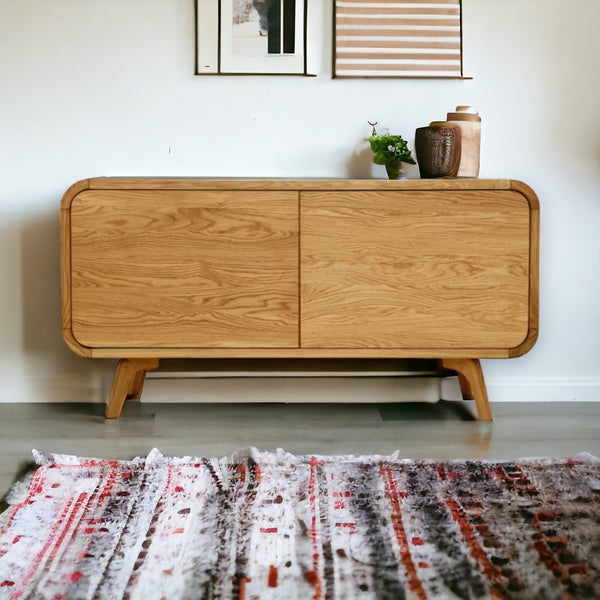 Maram Oak Wood Cabinet & Sideboard 1