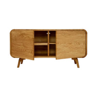 Maram Oak Wood Cabinet & Sideboard 4