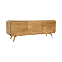 Marc Oak Wood Cabinet & Sideboard 3