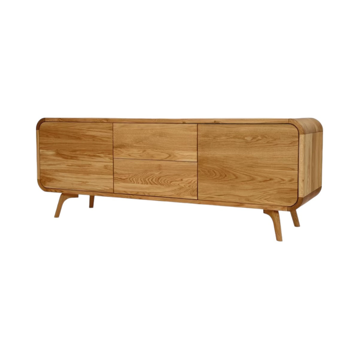 Marc Oak Wood Cabinet & Sideboard 2