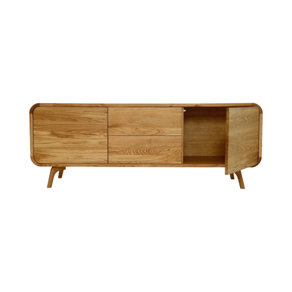 Marc Oak Wood Cabinet & Sideboard 7