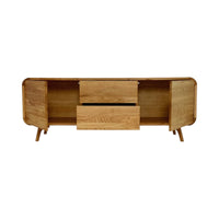 Marc Oak Wood Cabinet & Sideboard 6