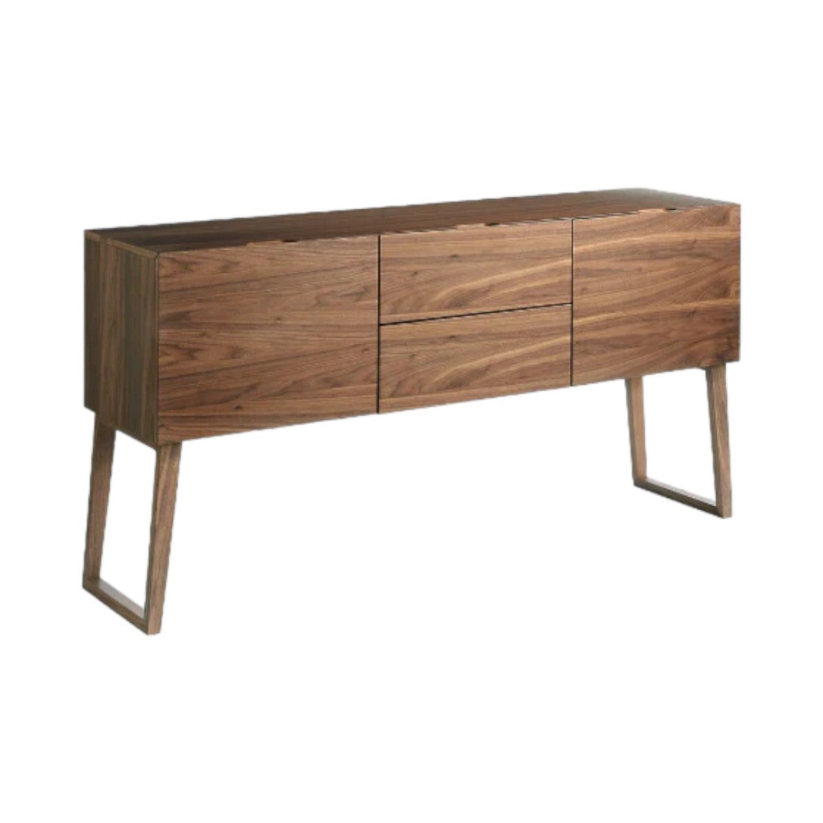 Maeko Walnut Wood Cabinet & Sideboard 2