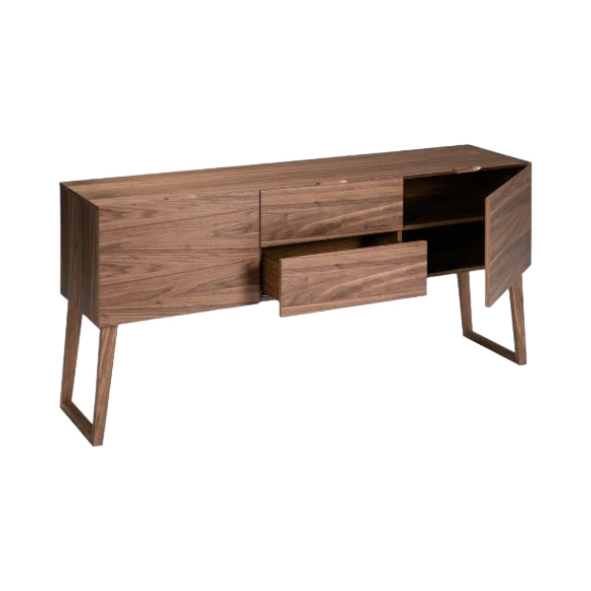 Maeko Walnut Wood Cabinet & Sideboard 3