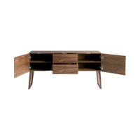 Maeko Walnut Wood Cabinet & Sideboard 4