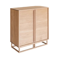 Maree Oak Wood Cabinet 2