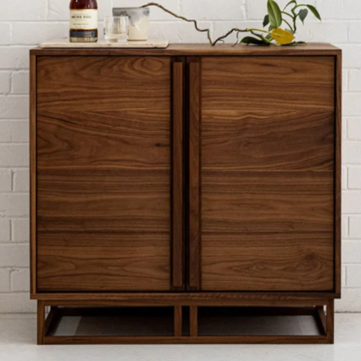 Maree Oak Wood Cabinet