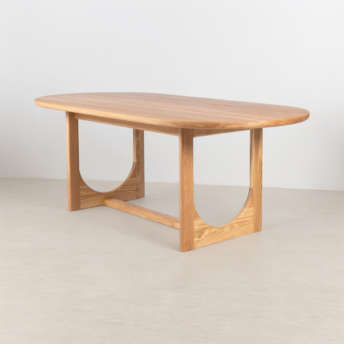 Marek Oak Wood Dining Table 1