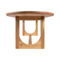 Marek Oak Wood Dining Table 3