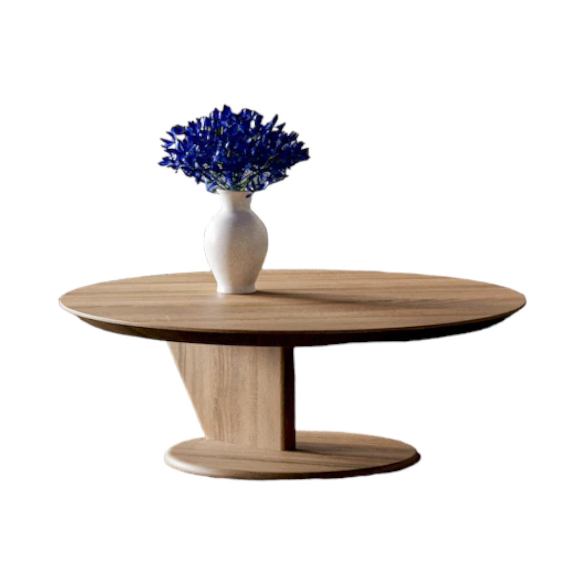 Marlon Oak Wood Coffee Table – Nismaaya Decor