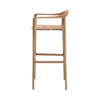 Marly Oak Wood Bar Chair 3