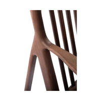 Marnina Walnut Wood Lounge Chair 7