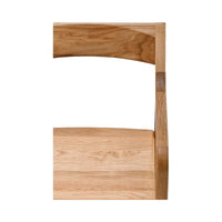 Maro Oak Wood Dining Chair 5