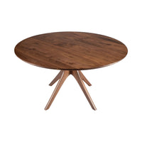 Maron Walnut Wood Dining Table 3