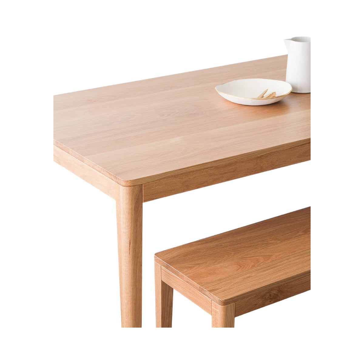 Marques Oak Wood Dining Table 5