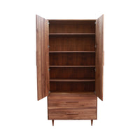 Maxton Walnut Wood Cupboard 2