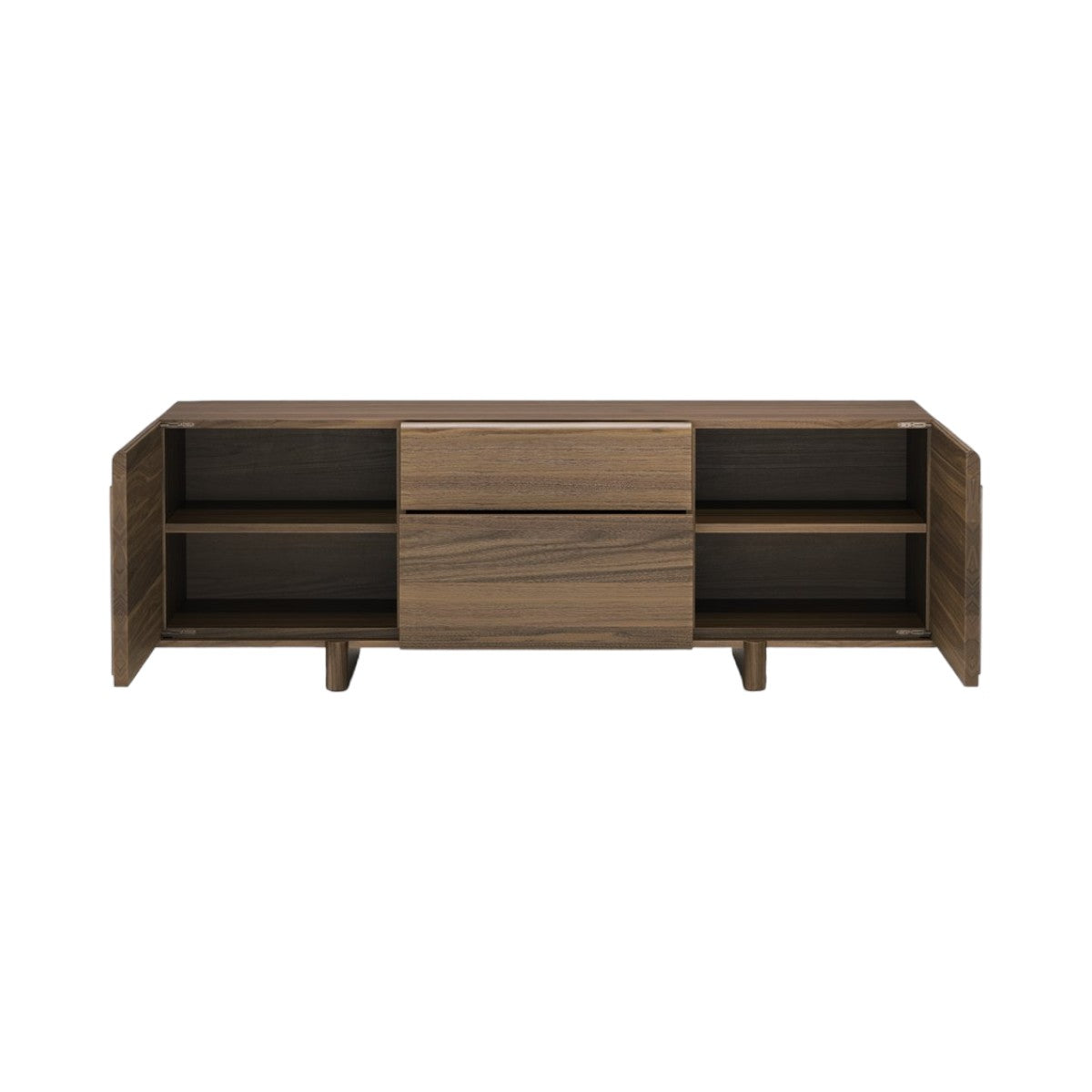 Melanion Walnut Wood TV Unit Cabinet & Sideboard 3