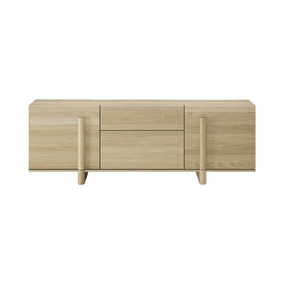 Melanion Walnut Wood TV Unit Cabinet & Sideboard 5