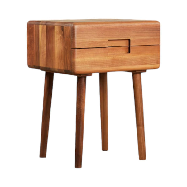 Meriel Walnut Wood Bedside 2