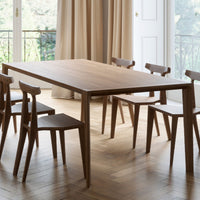 Naava Walnut Wood Dining Table 1