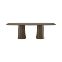 Neci Oak Wood Dining Table 5