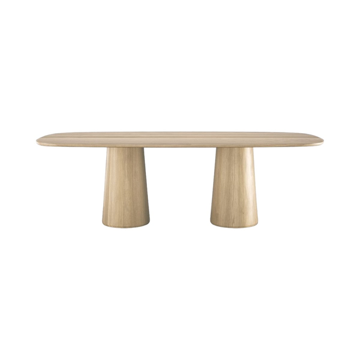 Neci Oak Wood Dining Table 2