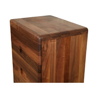 Nevio Walnut Wood Chest of Drawers 5