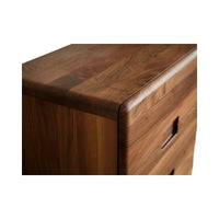 Nevio Walnut Wood Chest of Drawers 7