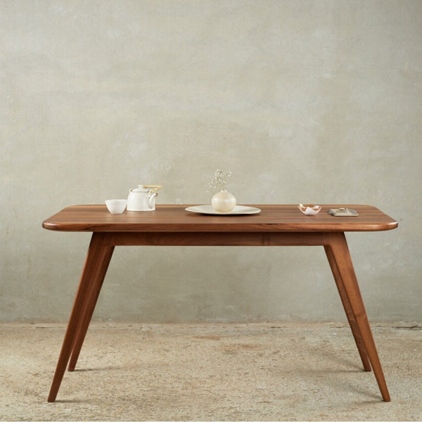 Ngai Walnut Wood Dining Table 1