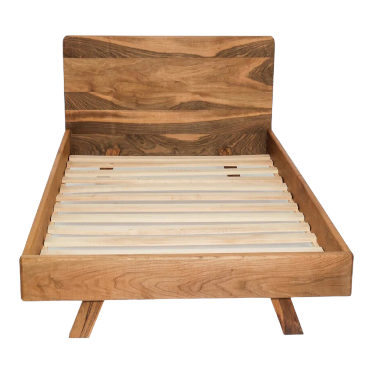 Aico Oak Wood Bed