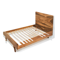 Aico Oak Wood Bed