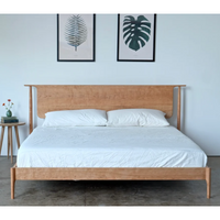 Acelin Oak Wood Bed