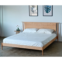 Acelin Oak Wood Bed