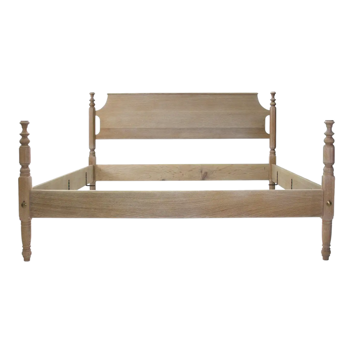 Aideen White Oak Wood Bed