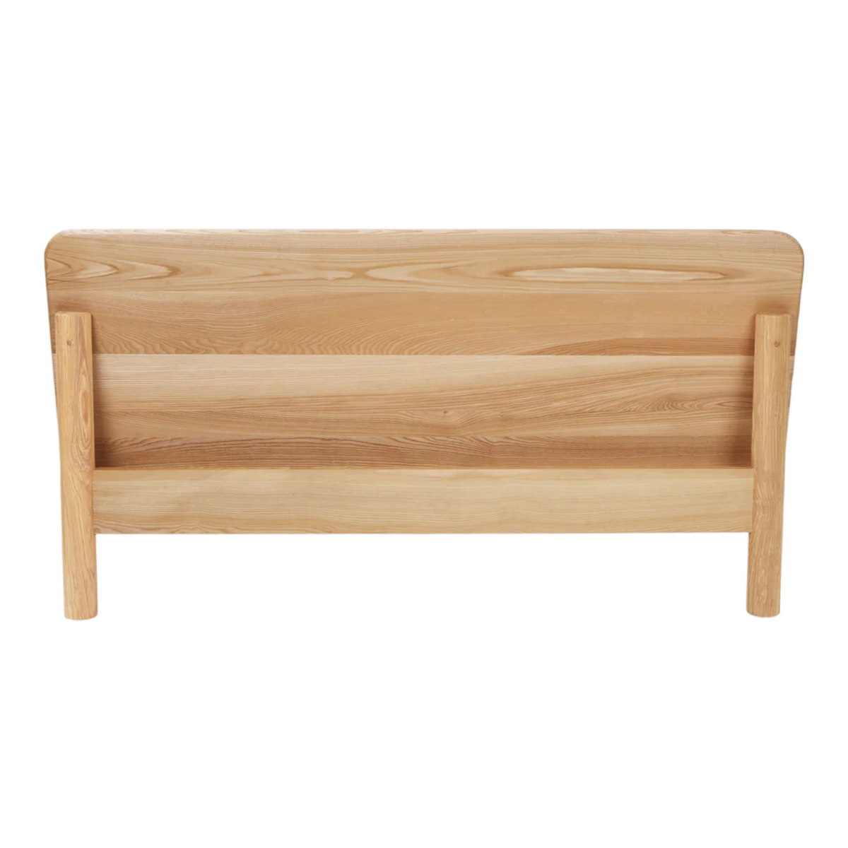 Aika White Oak Wood Bed