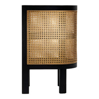 Nova Teak Wood & Rattan Bedside